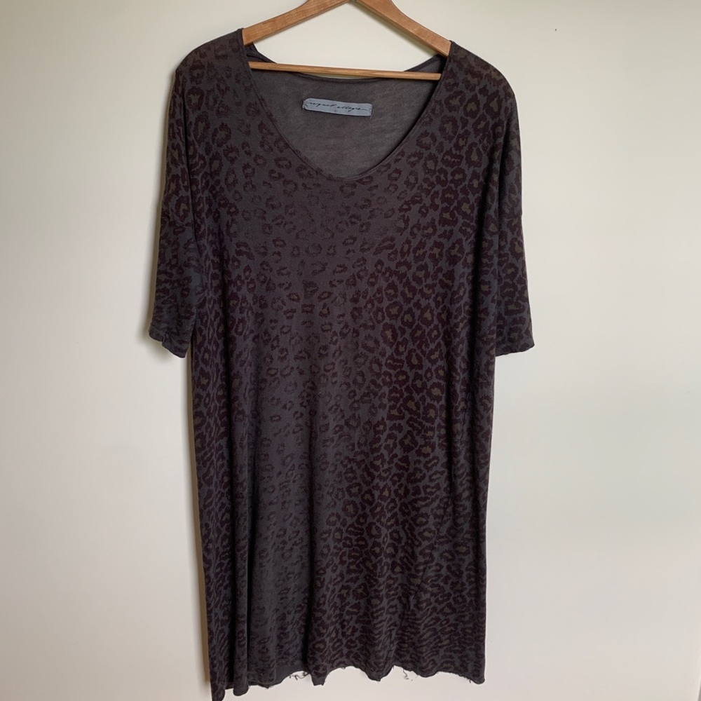 Raquel Allegra leopard dress